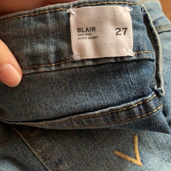 Hudson Jeans | Blair High Rise Super Skinny Size 27 New - Picture 4 of 4